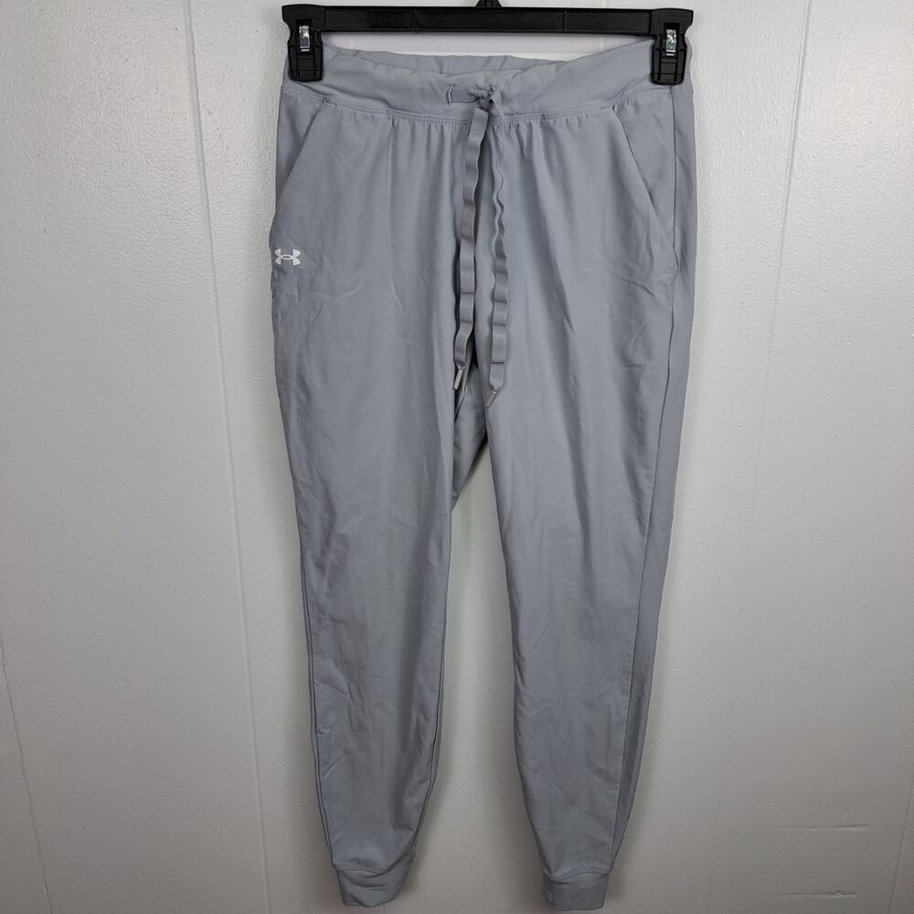 Under Armour Women’s Joggers XS Gray Lightweight Pants Logo Drawstring